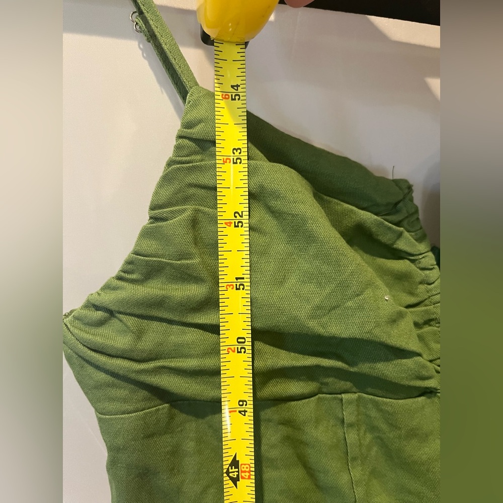 PrettyLittleThing Green Maxi A-Line Jumpsuit Casual - Picture 2 of 5